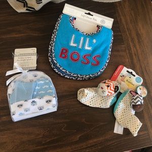 Brand new baby boy accessories